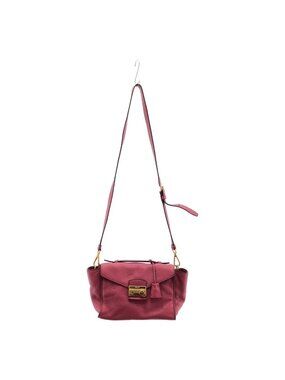 Prada Vitello Daino Leather 2-Way Shoulder Bag Pink